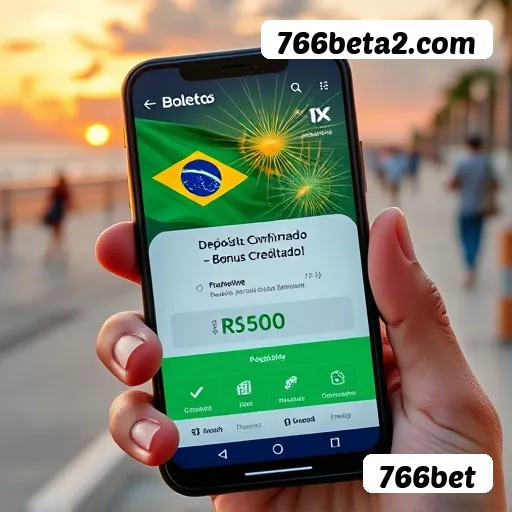 Aplicativo móvel 766bet para iOS e Android